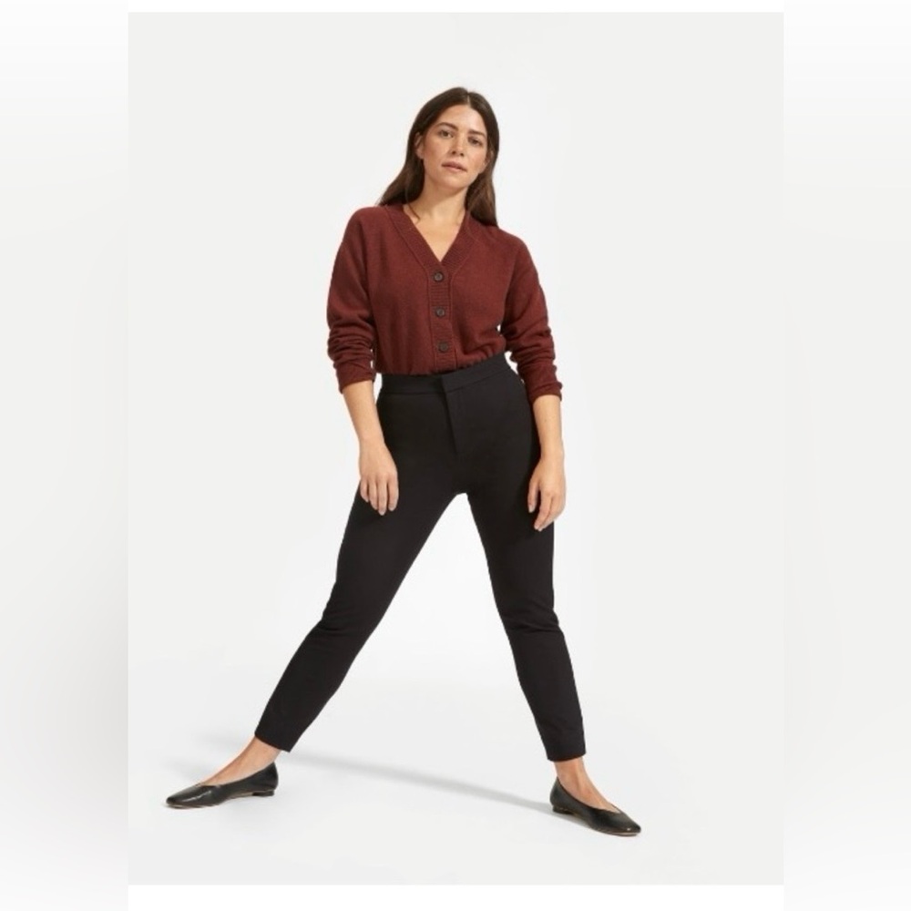 Everlane Black Ankle Pants with Slim Tailored Fit